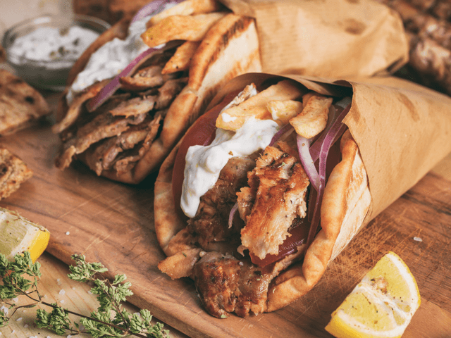 Chicken Gyros w/ Lemon Rice (250g)