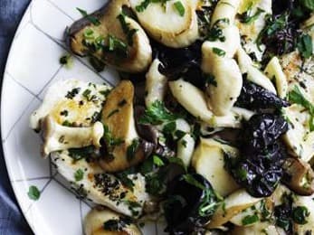 Mushroom & Zuchinni Scallopini