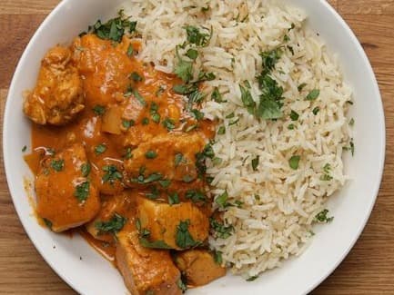 Butter Chicken & Rice