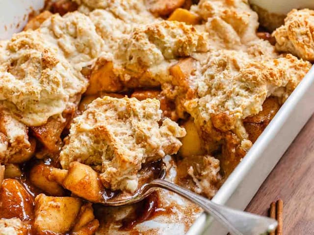 Pear Cobbler