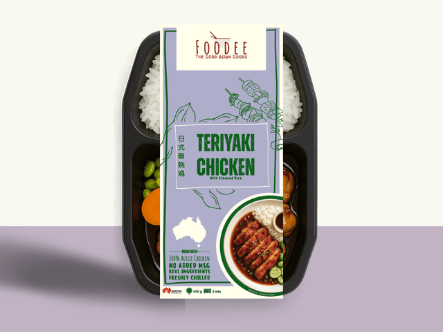 Teriyaki Chicken with Steamed Rice