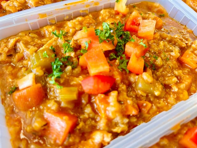FROZEN: Vegan Jambalaya with Rice