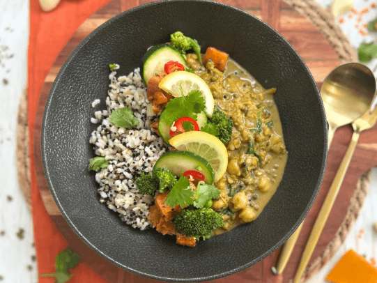 Fancy Dahl and Loaded Veg