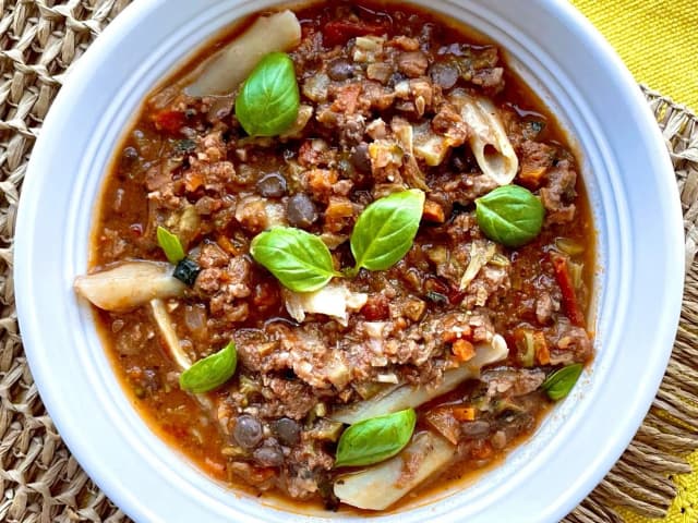 Vegan Bolognese (GF) (V)