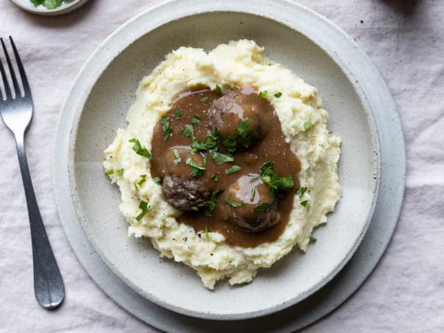 Meatballs With Mash