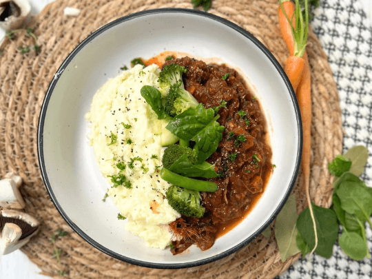 Lamb Ragu with Mash Potato