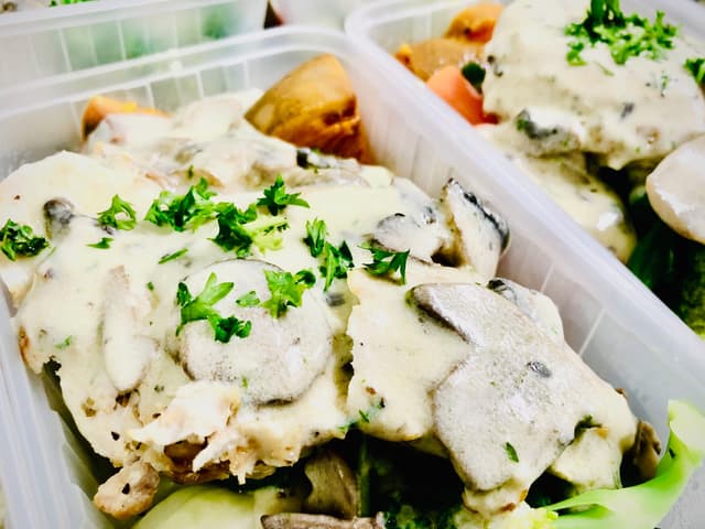 Chicken Stroganoff Complete Meal KETO