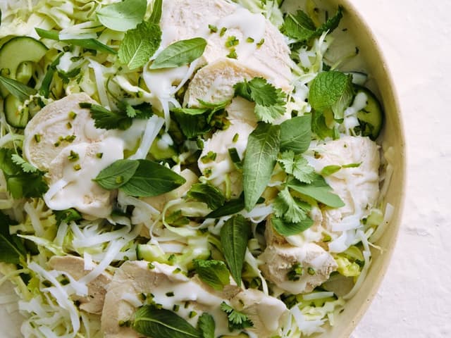 COCONUT + LEMONGRASS CHICKEN SALAD