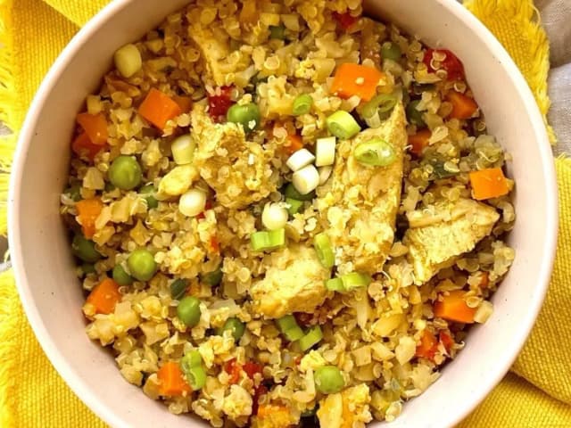 Cauliflower Fried Rice & Chicken (GF)