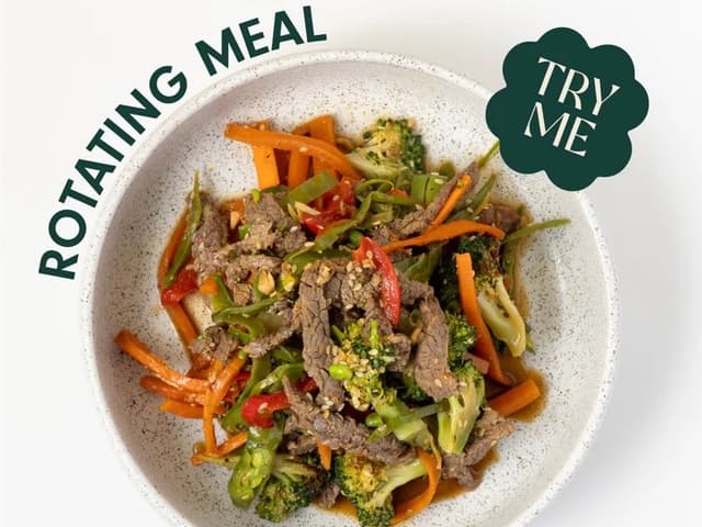 Beef & Broccoli Stir Fry (Rotating Meal)