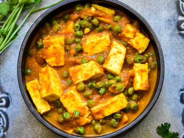 Paneer and Pea Tikka Masala