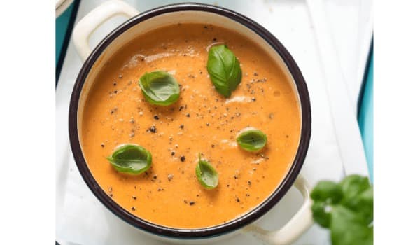 Roasted Tomato & Basil Soup