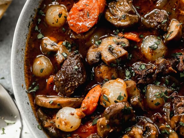 Beef Bourguignon Casserole Pouch