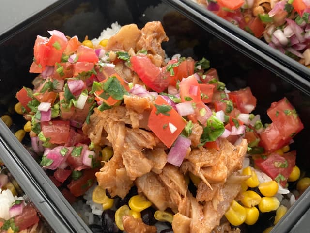 Naked Jackfruit VEGAN Burrito