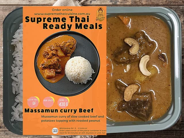 Massaman  Beef on Rice