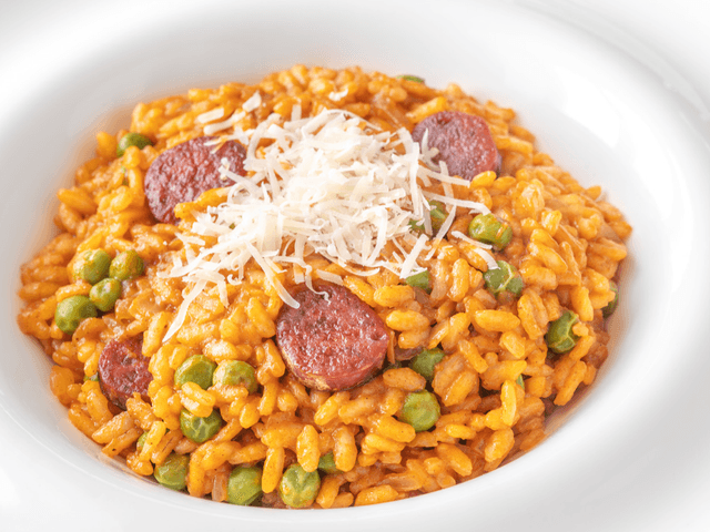 Creamy Mushroom and Chorizo Risotto (250g)