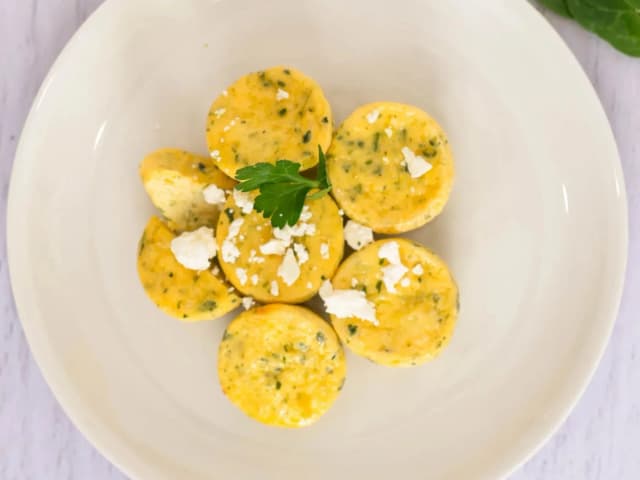 Fetta & Spinach Egg Bites - 7 Serve