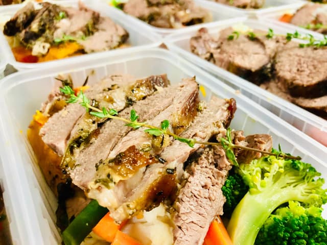 Slow Cooked Lamb Shawarma Complete Meal FODMAP