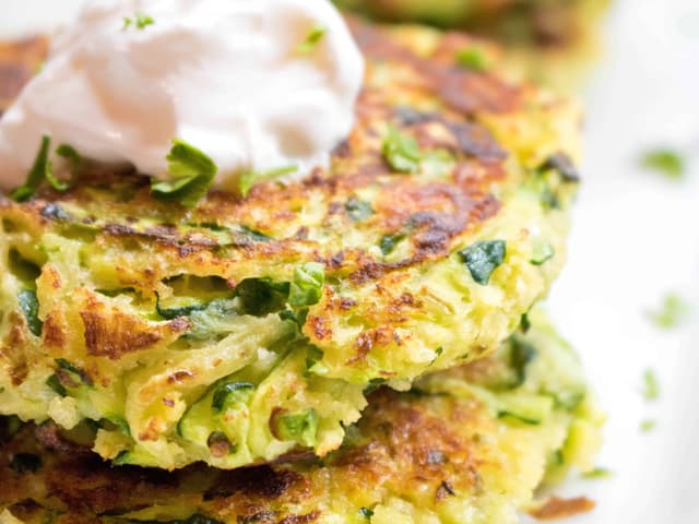 Crispy Zucchini Fritters