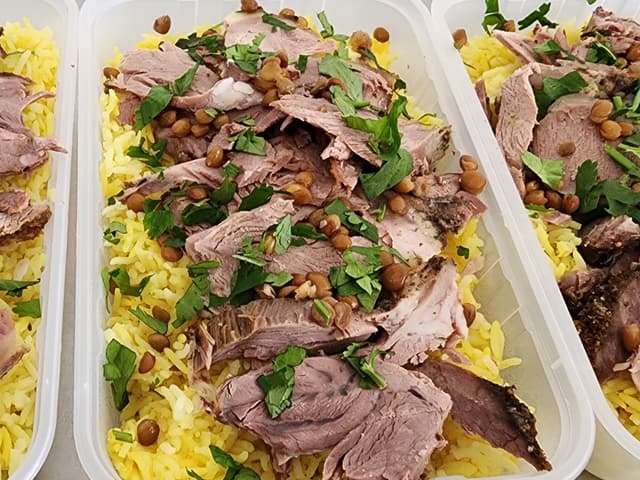Lamb Biryani with Turmeric Cauli Mash - KETO